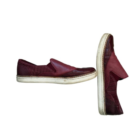 Ugg Australia Hadria Croco Lonely Hearts Slip On Wingtip Loafer Sneaker US 8 - Picture 6 of 8